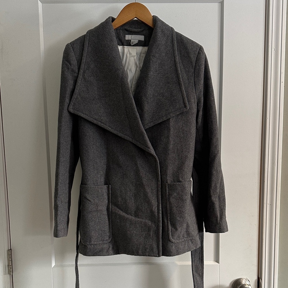 H&M Gray Trench Coat